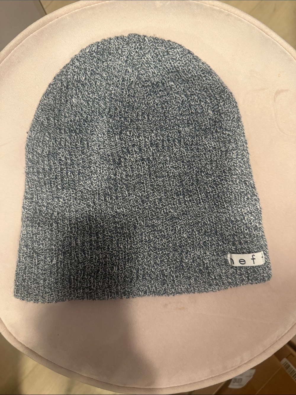 Neff Gray Heathered Knit Beanie